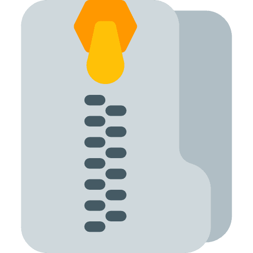 Folder interface data storage files and folders icon Folder interface data storage files and folders icon