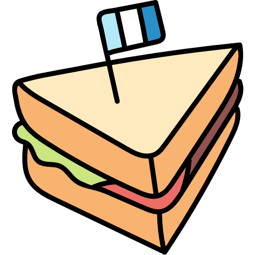 Sandwich meal sandwich food and restaurant icon