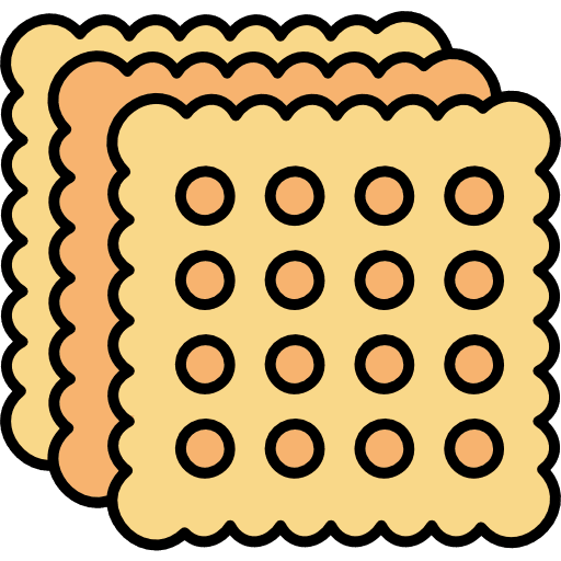 Biscuit baker food and restaurant breakfast icon