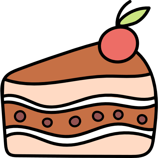 Cake sweet cake food icon
