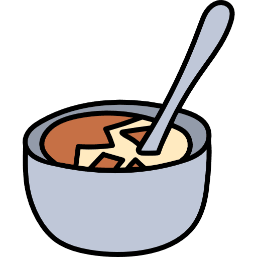 Creme brulee food and restaurant sweet creme brulee icon