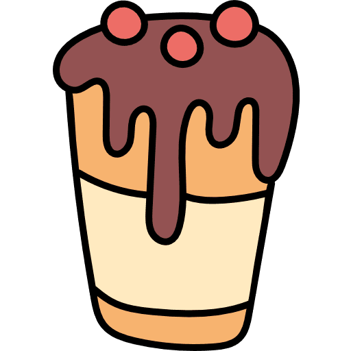 Cake food and restaurant cake sweet icon