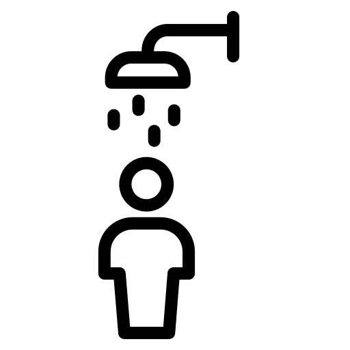 Shower shower humanpictos person icon