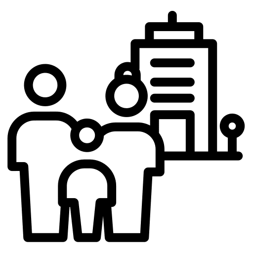 Family humanpictos tourism travel icon