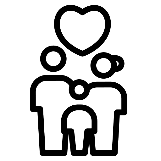 Family mother parents family icon