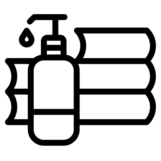 Cleaning furniture and household cleaning miscellaneous icon