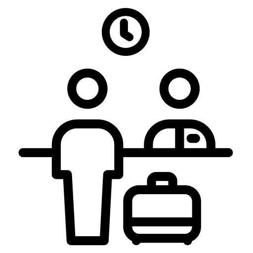 Information desk service information desk holidays icon