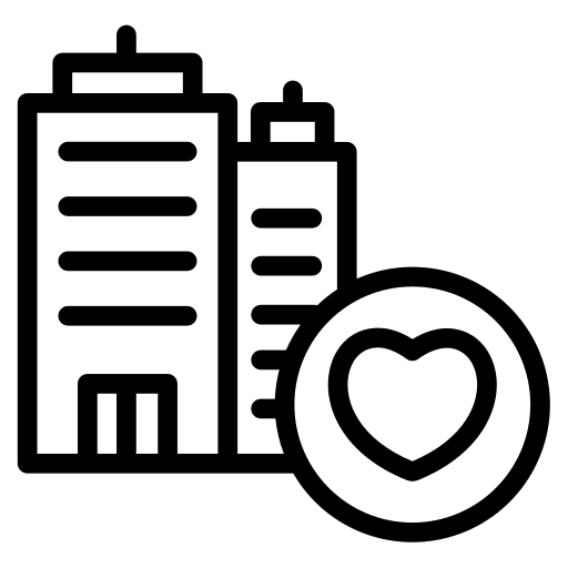 Like flat apartment block icon