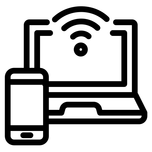 Wifi computer mobile connectivity icon