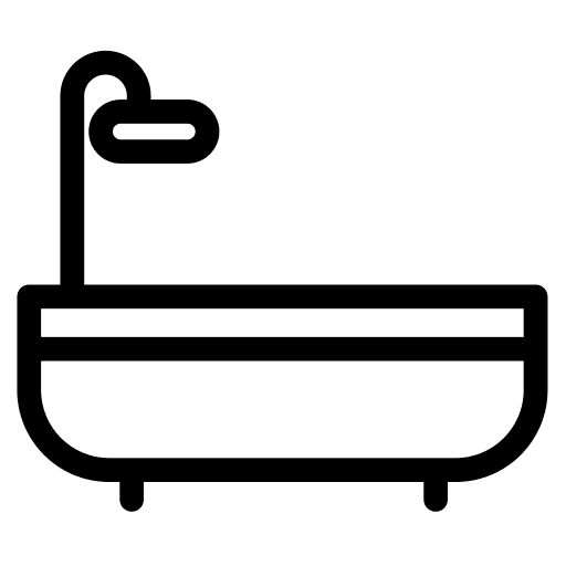 Bathtub bathroom bathtub hygienic icon