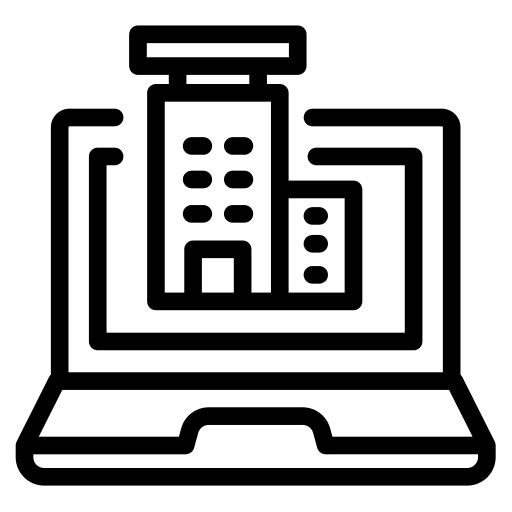 Booking hotel book bag booking icon