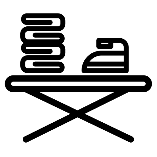 Ironing board tools and utensils ironing board housekeeping icon