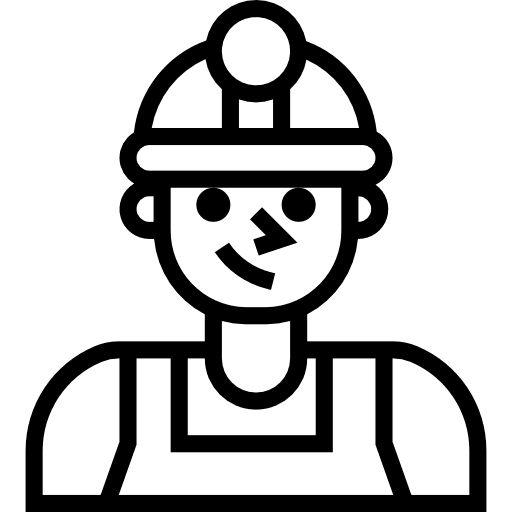 Engineer job user profession icon Engineer job user profession icon