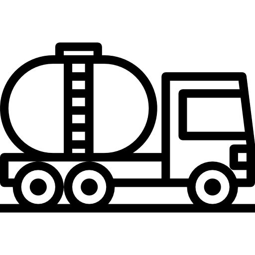 Tanker truck petrol gas truck oil icon Tanker truck petrol gas truck oil icon