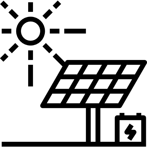 Solar panel solar energy architecture and city nature icon Solar panel solar energy architecture and city nature icon