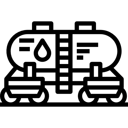 Tank wagon transportation petrol oil icon Tank wagon transportation petrol oil icon