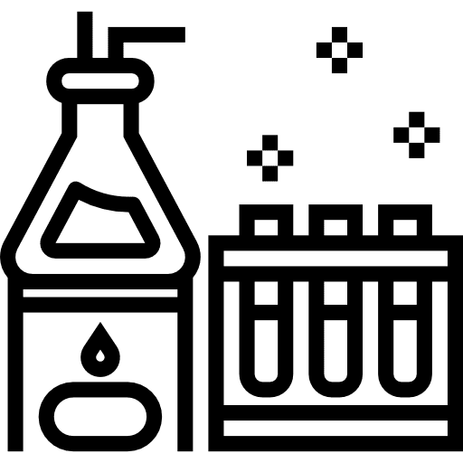 Test tube science chemistry chemical icon Test tube science chemistry chemical icon