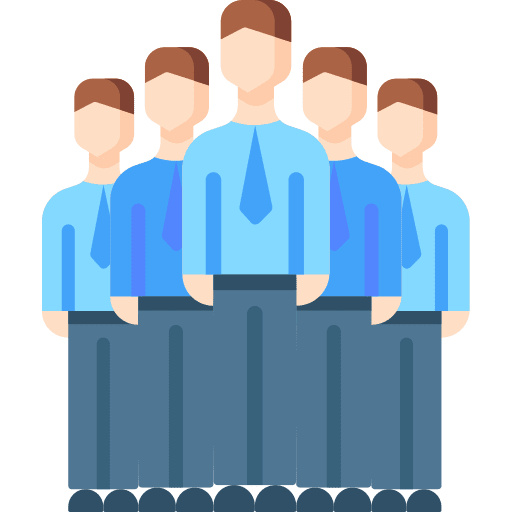 Team gathering workers meeting icon Team gathering workers meeting icon