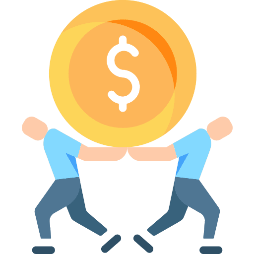 Finance money funds business and finance icon Finance money funds business and finance icon