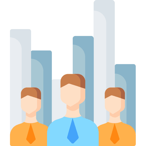 Statistics office business and finance profits icon Statistics office business and finance profits icon