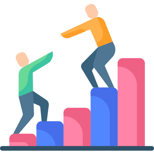 Team bars graph team icon Team bars graph team icon