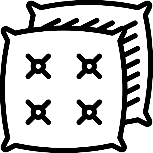 Cushions house things cushions pair icon