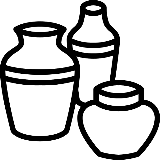 Vase antique ceramic decoration icon