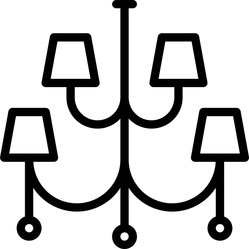 Lamp lamp electronics furniture icon