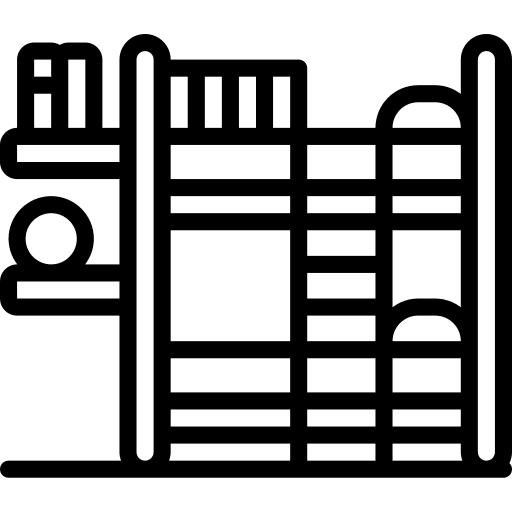 Bunk berth beds bed icon