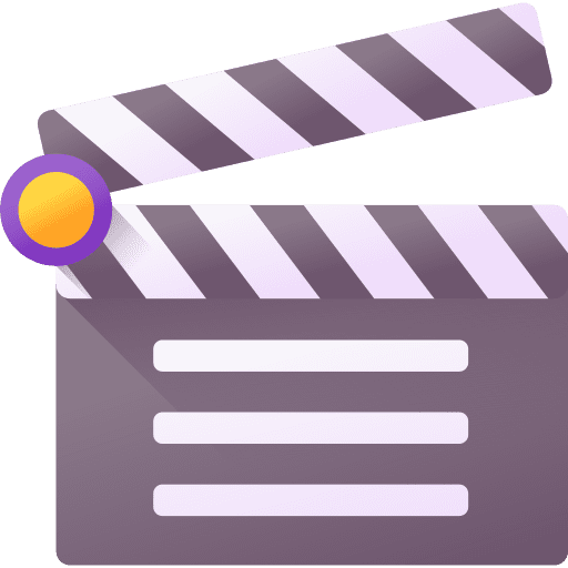Clapperboard movie entertainment film clapperboard icon