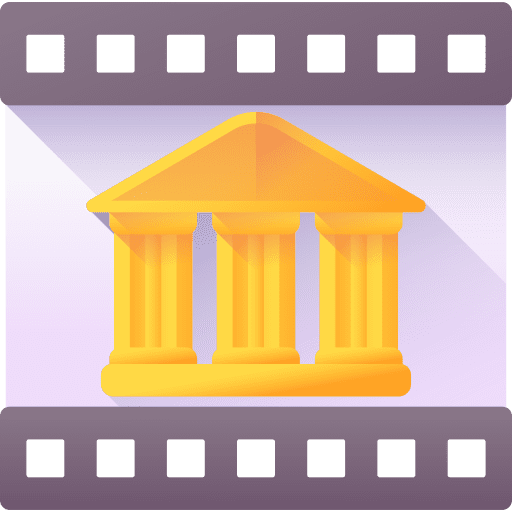 Historical movie entertainment film historical icon Historical movie entertainment film historical icon