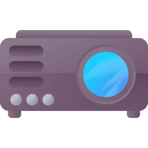 Projector image entertainment projector icon Projector image entertainment projector icon