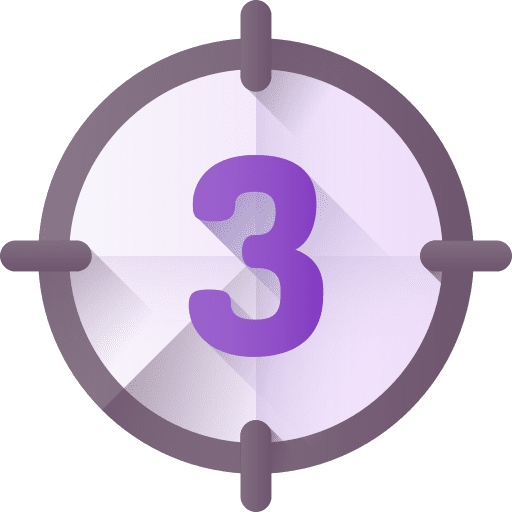 Countdown count three counting icon Countdown count three counting icon