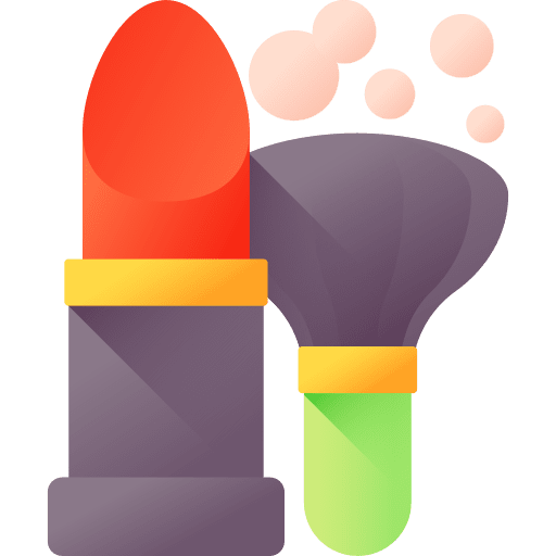 Makeup blush brush beauty makeup icon Makeup blush brush beauty makeup icon