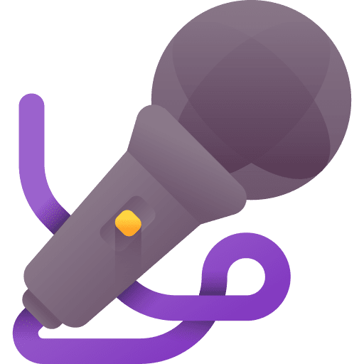 Microphone radio music and multimedia voice recording icon Microphone radio music and multimedia voice recording icon