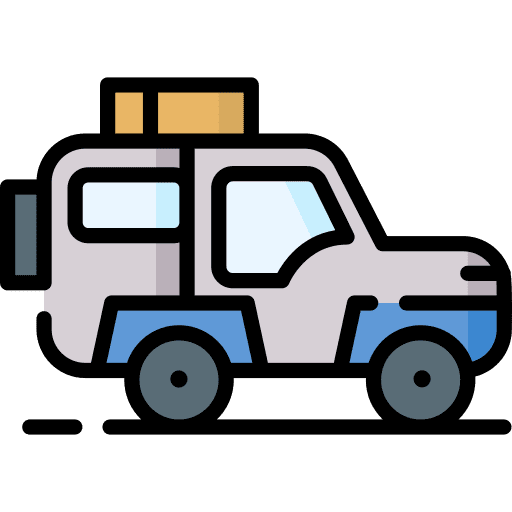 Car ride destination road icon Car ride destination road icon