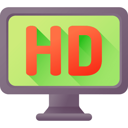 Hd tv screen hd icon Hd tv screen hd icon