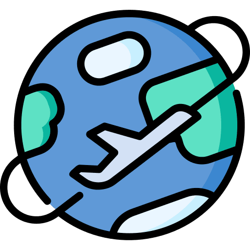 Around the globe global route maps and location icon Around the globe global route maps and location icon