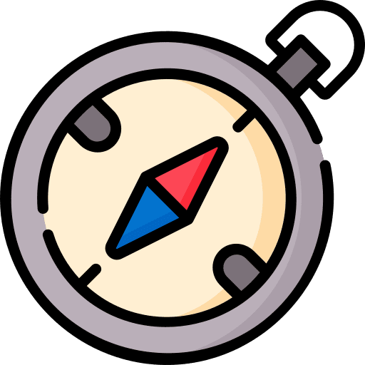 Compass location compass orientation icon Compass location compass orientation icon