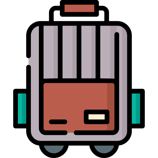 Luggage tools and utensils suitcase travel icon Luggage tools and utensils suitcase travel icon