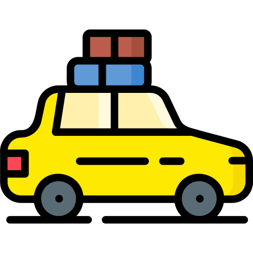 Taxi automobile holiday vehicle icon Taxi automobile holiday vehicle icon