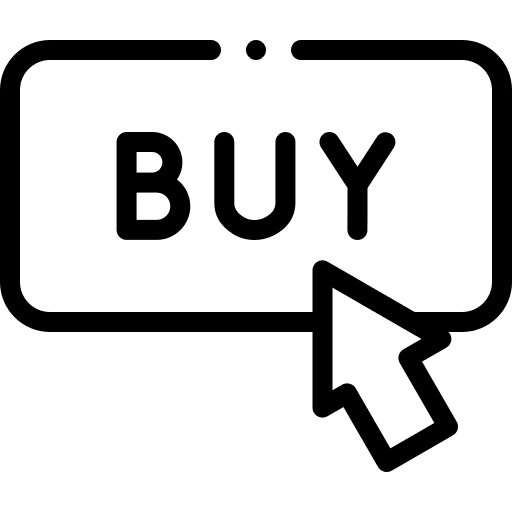 Buy button online store click icon