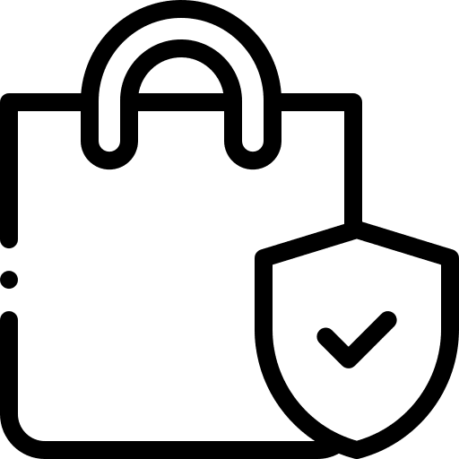 Guaranteed guaranteed security commerce and shopping icon