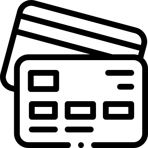 Credit card credit card debit card payment method icon