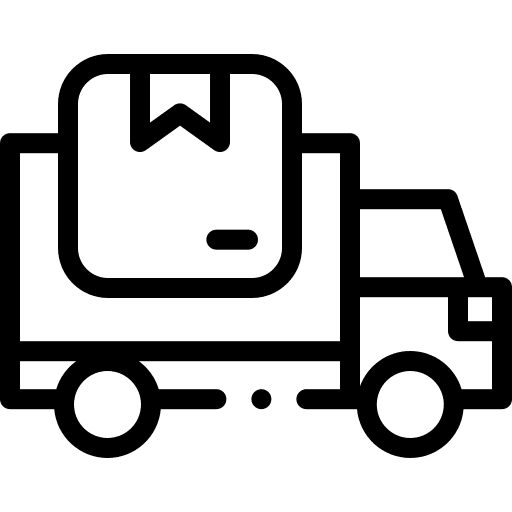 Delivery truck transportation cargo truck lorry icon