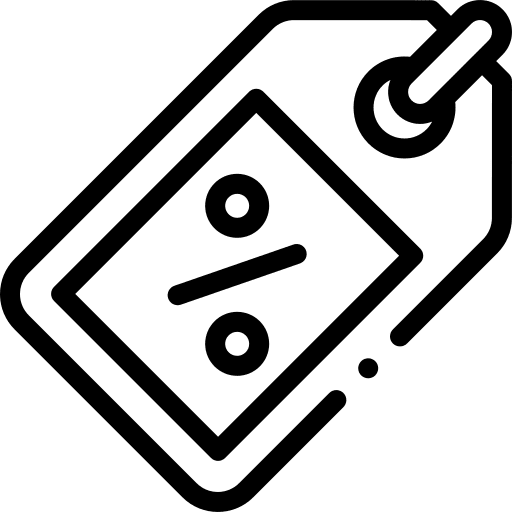 Price tag commerce and shopping offer label icon