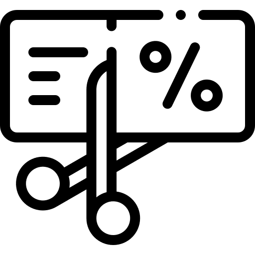 Coupon percent discount percentage icon