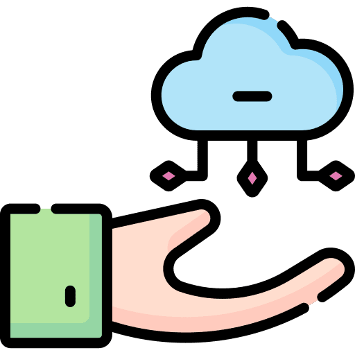 Data protection hand data protection computing icon Data protection hand data protection computing icon