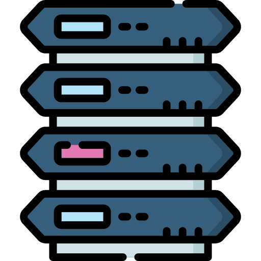 Database internet database web icon Database internet database web icon