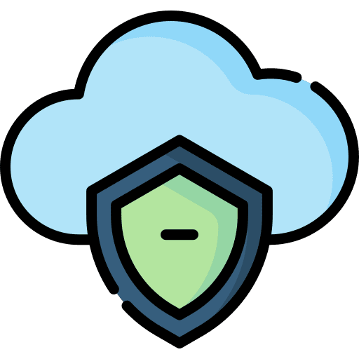 Protection server protection security icon Protection server protection security icon